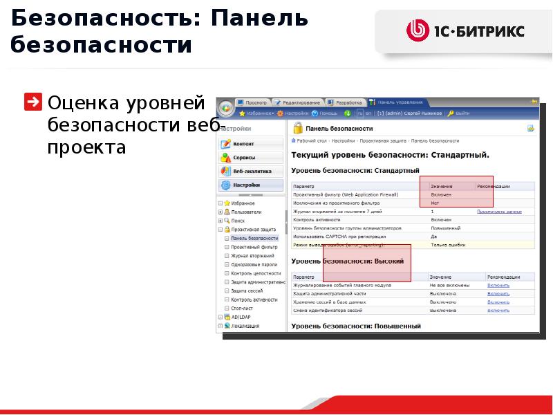Анализ безопасности. Панель безопасности. Битрикс безопасность. Панель безопасности Битрикс. 