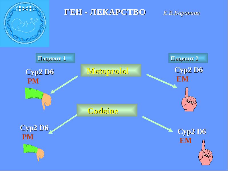 Фармакогенетика и фармакогеномика презентация