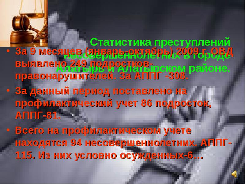 Преступление презентация 9 класс