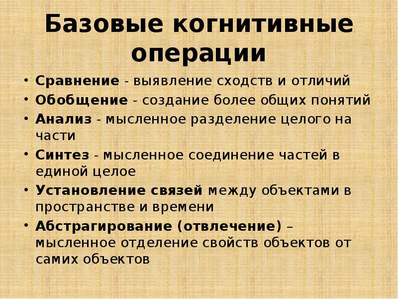 характеристика профессора наук. когнитивные операции это. когнитивные операции это. познавательные операции. сравнительный метод исследования.