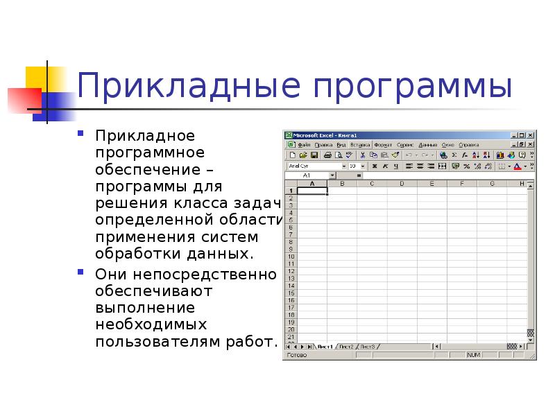 Части прикладной программы. Прикладные программы для выполнения на компьютере. Программы прикладной статистики. Прикладные программы для выполнения на компьютере конкретных задач. Прикладные области обработки данных..