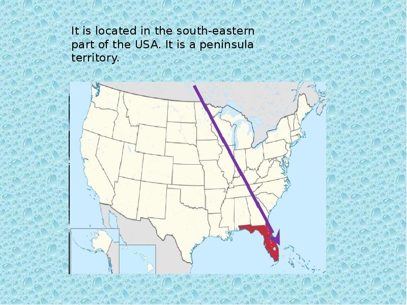 Флорида презентация по английскому