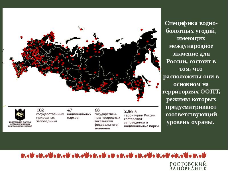 Водно болотные угодья карта