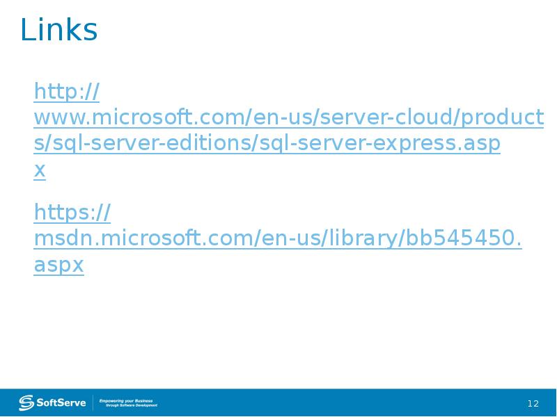 Links Links