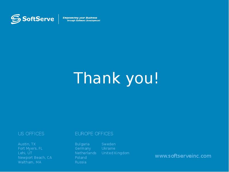 Thank you! Thank you!