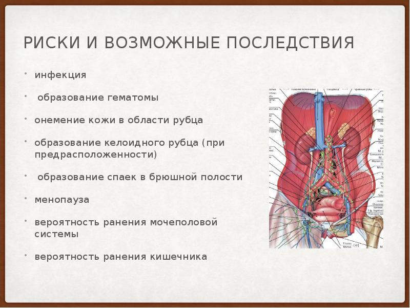 Презентация экстирпация матки