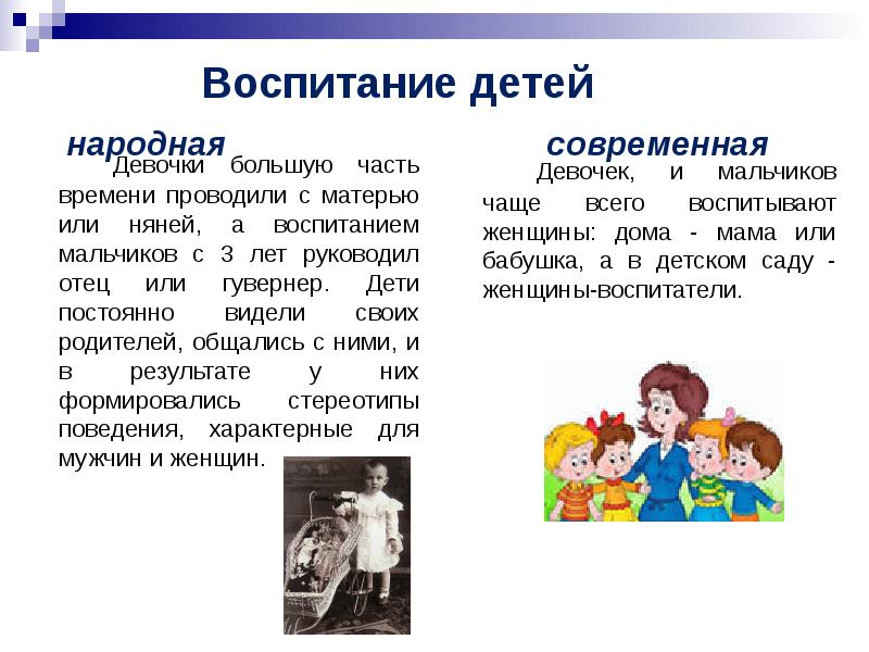 Гендерное воспитание дошкольников в условиях детского сада презентация