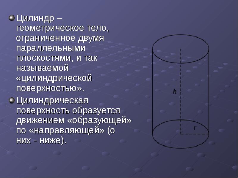 Фон для презентации цилиндр