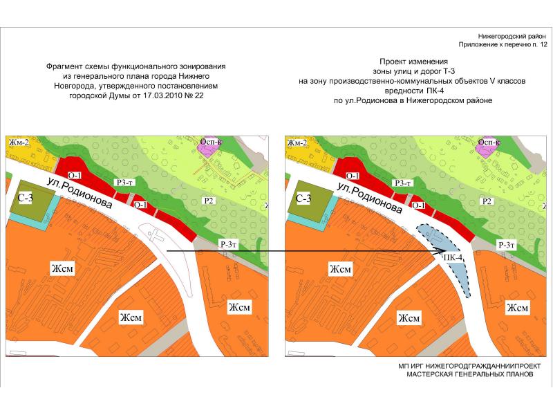 План застройки нижнего новгорода до 2030 автозаводского района года схема