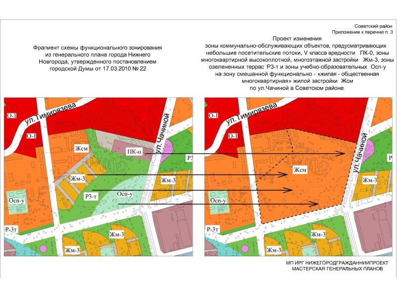 Застройка нижнего новгорода до 2030 года карта