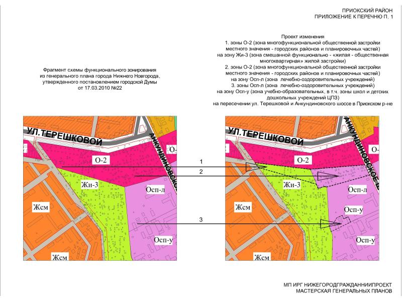 План застройки нижнего новгорода до 2030 года карта