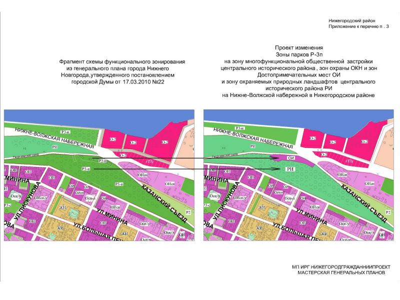 План застройки нижнего новгорода до 2030 автозаводского района года схема