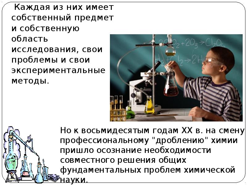 Перспектива развития химии проект