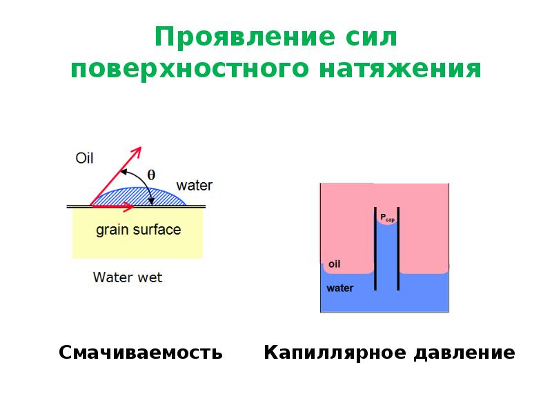 Сила поверхностного натяжения презентация