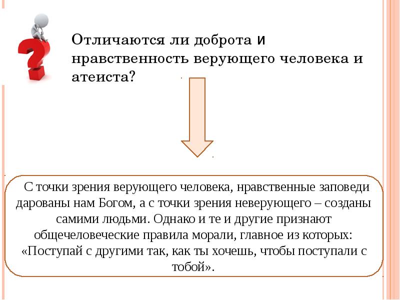 Всегда ли верующие люди представляют собой образец морали