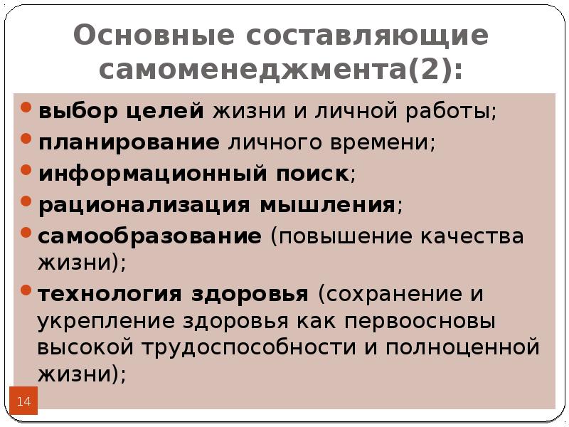 Правила самоменеджмента для руководителя проекта