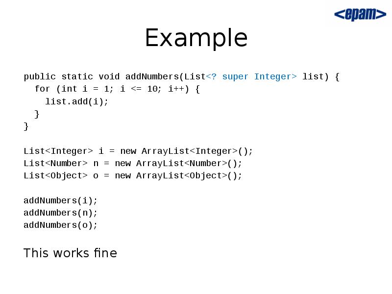 Список c int. Public list<INT[]> New ARRAYLIST<INT[]>(). Republic examples. I=INT(number, 2).