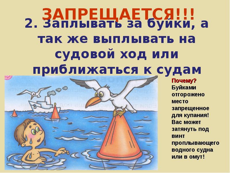 Правила безопасного поведения на водоёмах (урок ОБЖ, 8 класс)
