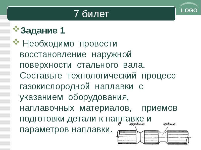 Восстановление проводят. Наплавочные материалы задачи.