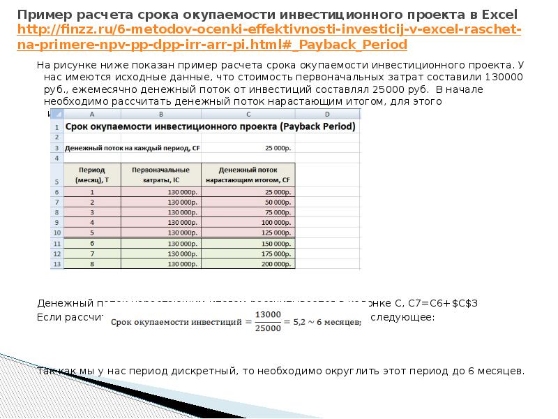 Как рассчитать pi проекта