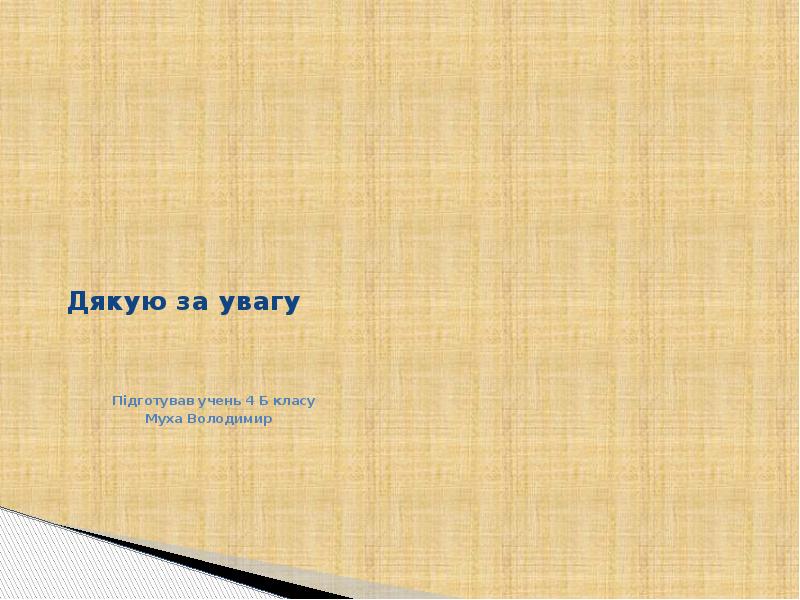 Дякую за увагу        