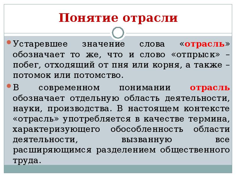 Слово промышленность. Понятие отрасли. Определение слова отрасль. Что означает слово отрасль. Понятие слова отрасль.