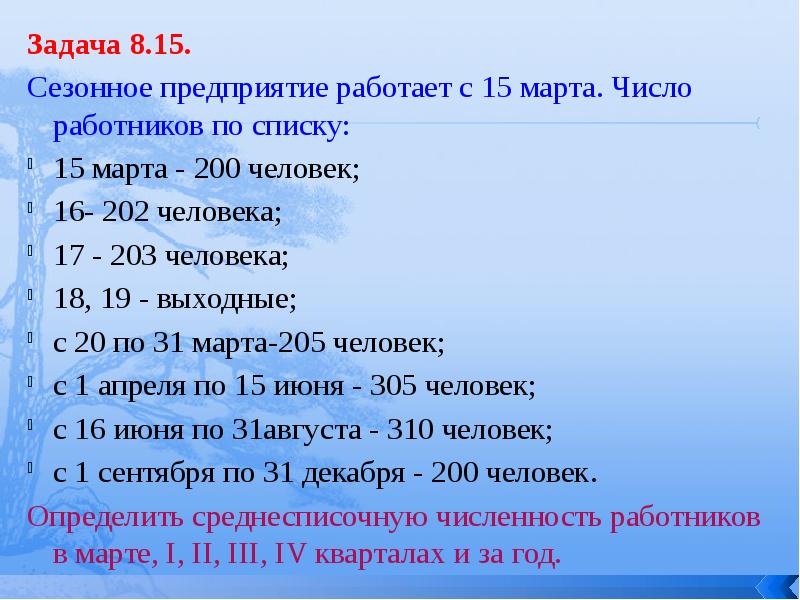 Список 15