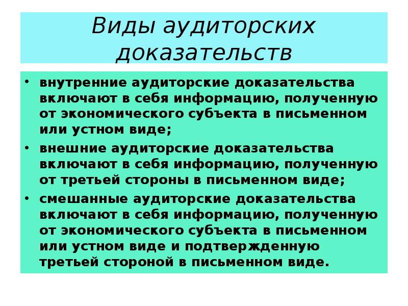 Докажите что внутреннее. Аудиторские доказательства презентация. Аудиторские доказательства включающие в себя информацию. Виды аудитор доказательств. Устные аудиторские доказательства.