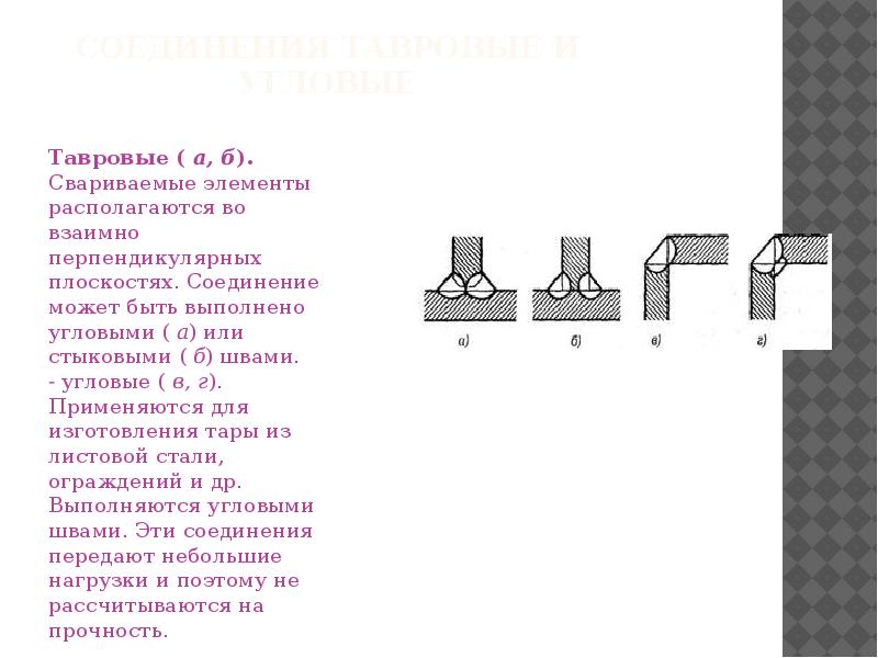 Тавровое соединение