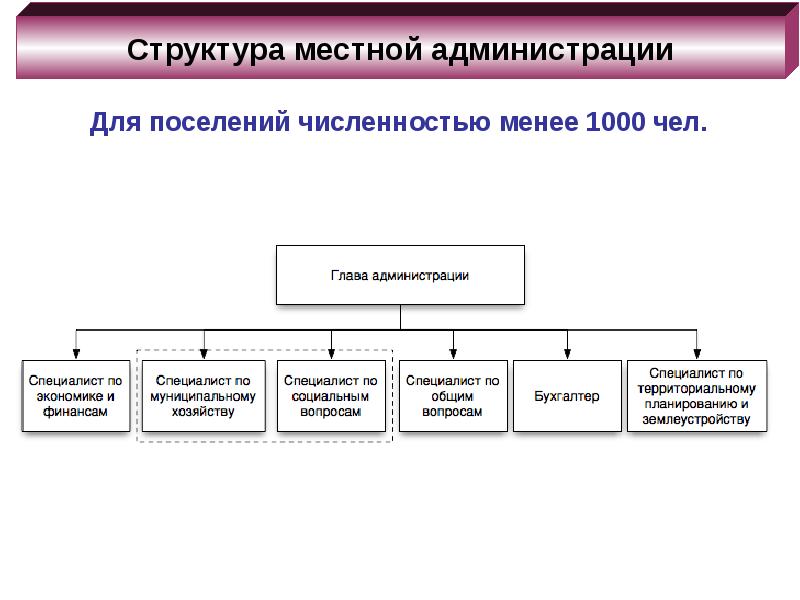 Местная администрация презентация