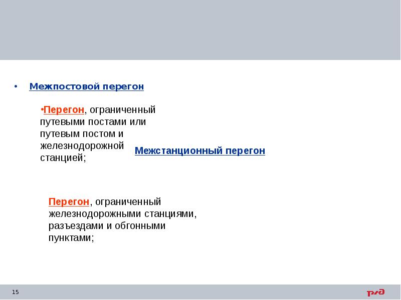 Межпостовой перегон
