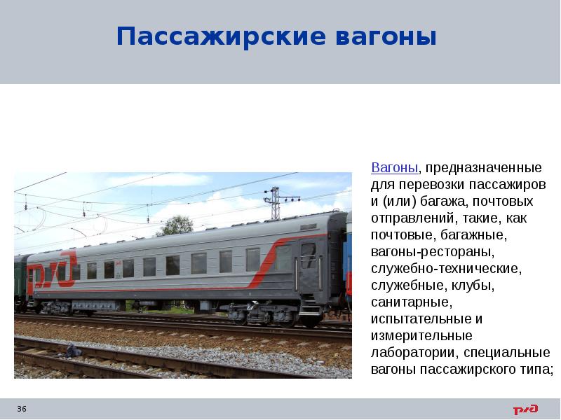 Пассажирские вагоны