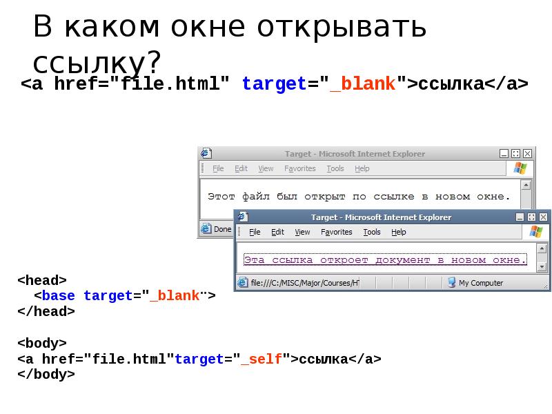 Открыть хтмл. Атрибут href в html. Target html. Атрибут таргет html. Ссылка в html target.