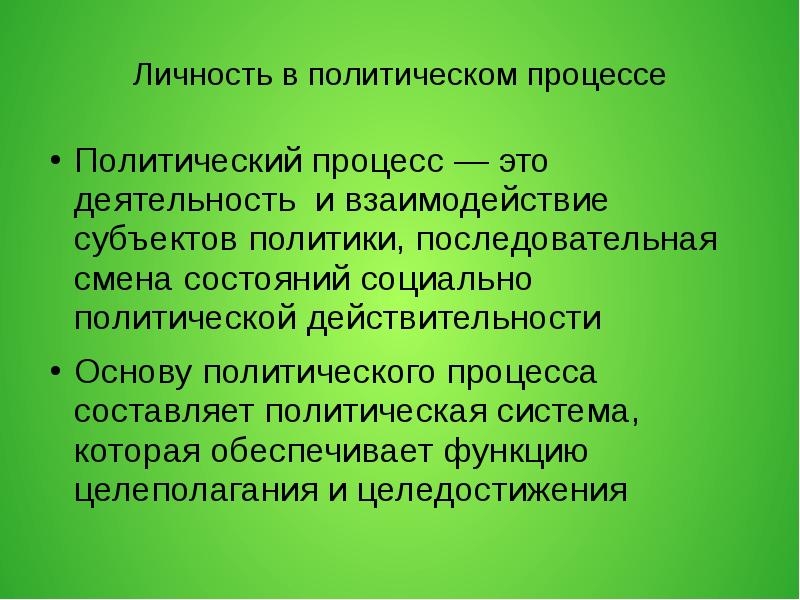 Азотемия. Личность в политике презентация. Мотивы политического процесса. Личность как субъект политики. Функции Полит процесса.