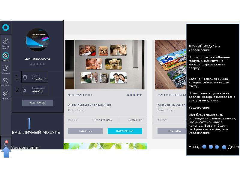 Личные модули. Оффер для видеографа. Оффер авито. Личный профиль. Оффер слайд.
