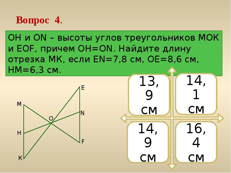 Треугольник мок. Треугольник мок