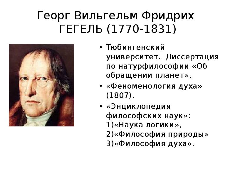 Философия г гегеля