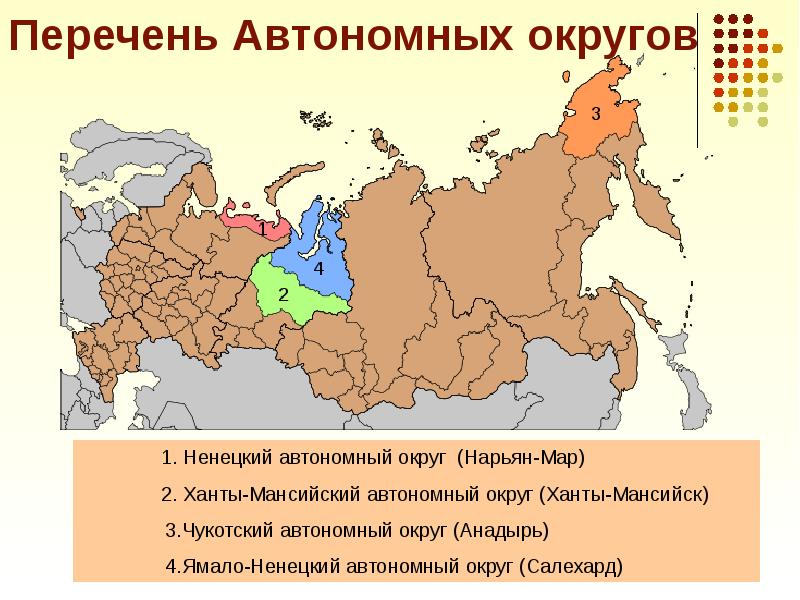 Национальные республики карта россии