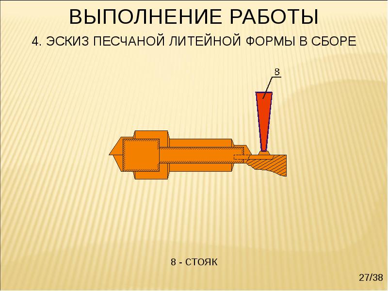 Литейная форма сканворд. Литье в песчаные формы. Эскиз литейной формы в сборе. Песчаная форма. Литье в песчаные формы презентация.