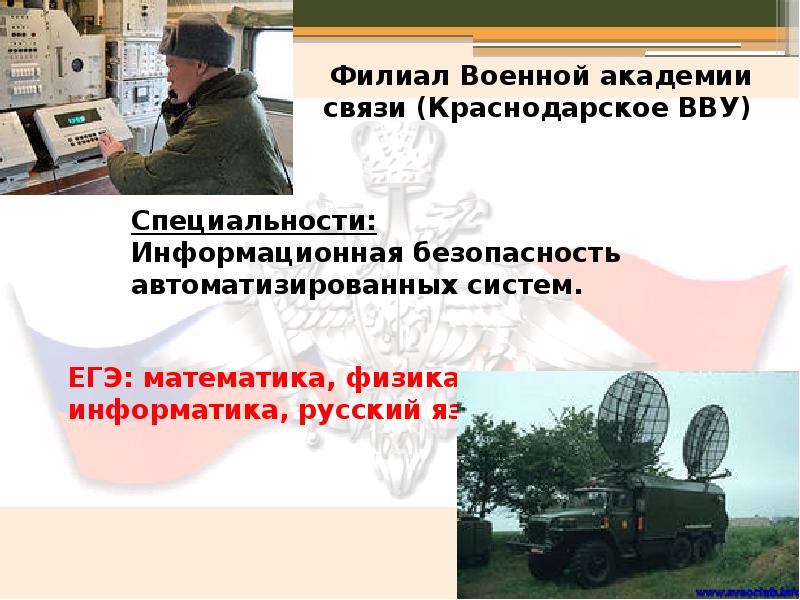 Военно образовательные учреждения презентация