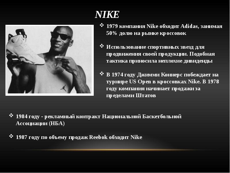 Nike презентация бренда