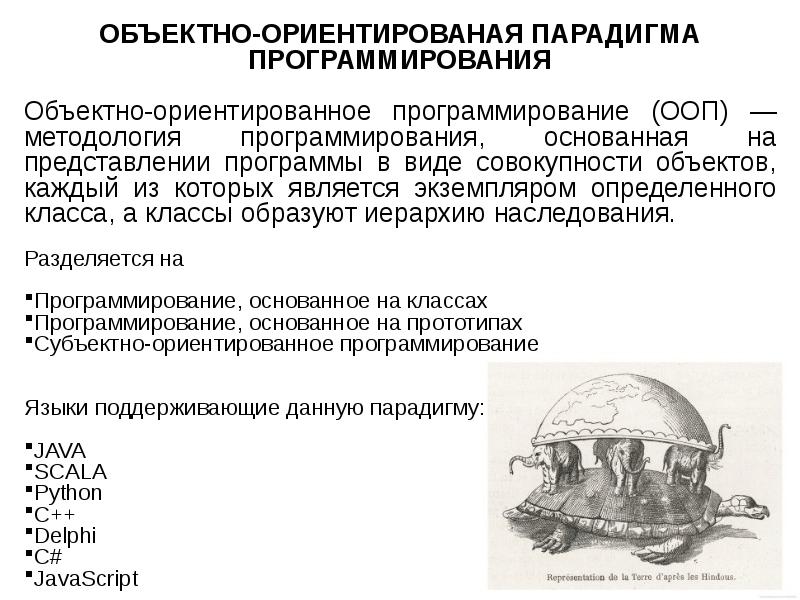 Основные парадигмы программирования презентация