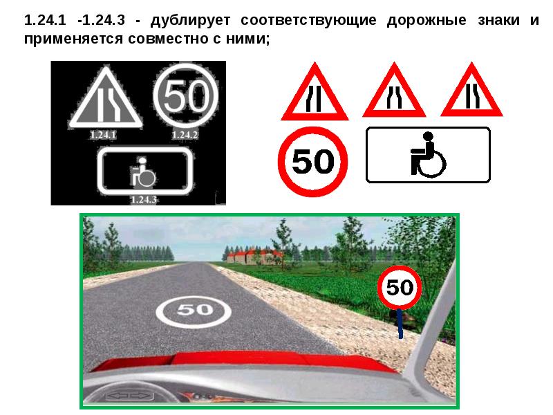 Презентация на тему дорожные знаки и дорожная разметка