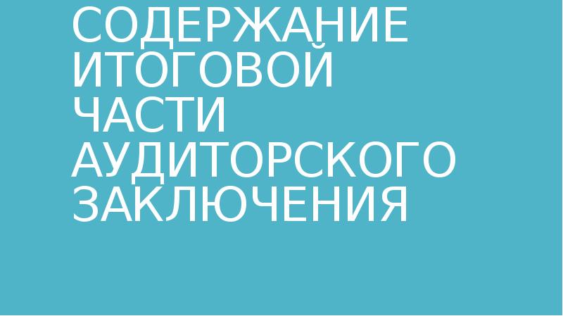 Реферат: Аудиторское доказательство