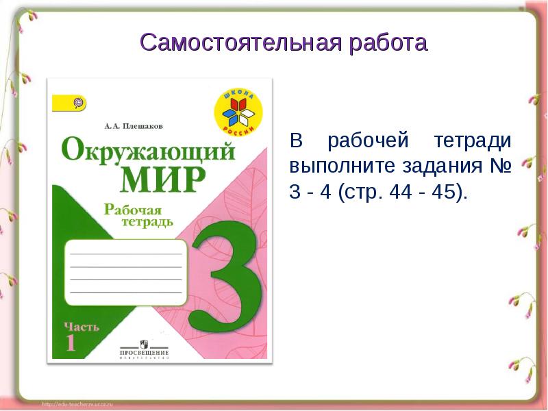 Окружающий мир 4 29 34