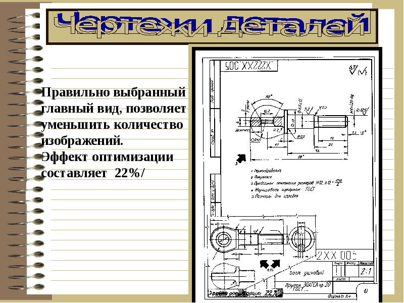 Специалист разрабатывающий на предприятиях чертежи деталей