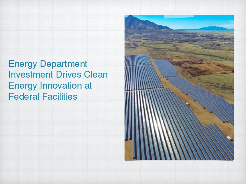 Clean drives. Clean Energy Innovation.