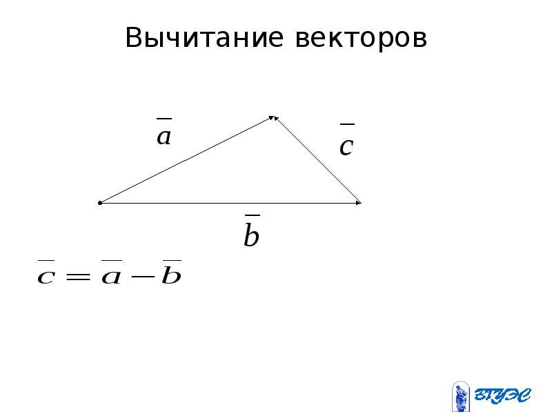 Вектор главных компонент. Способы вычитания векторов. Разность векторов в ромбе. Векторы основные понятия.