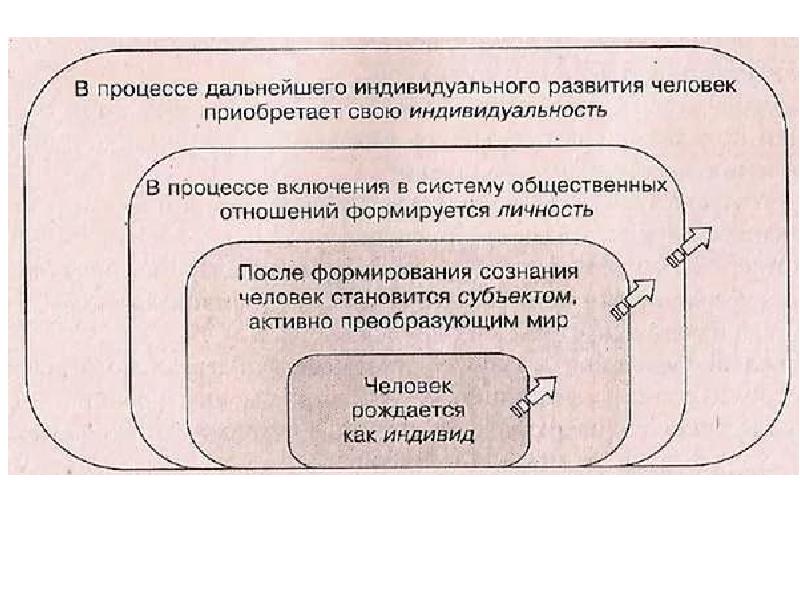 Индивид индивидуальность личность человек схема