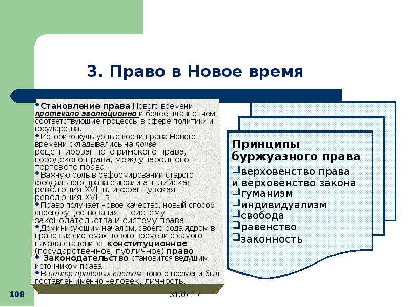 Государство и право франции в новое время презентация